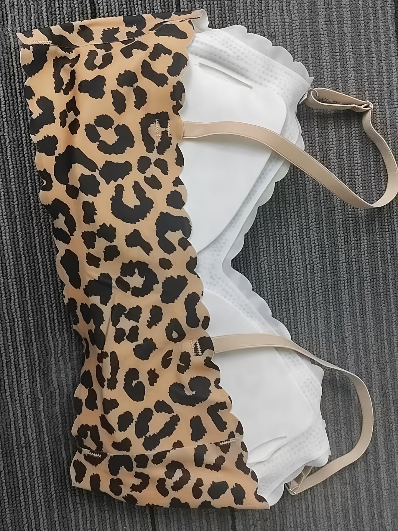 Leopard Print  Push-Up Bra-Lift, Shape & All-Day Comfort (No Wires)